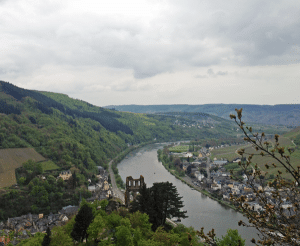 Atemberaubende Aussicht von der Grevenburg.
