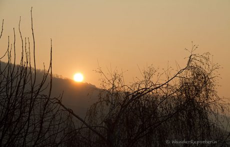 Sonnenaufgang in Manderscheid