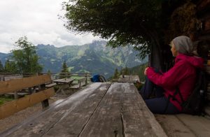 Pause bei der Karseggalm