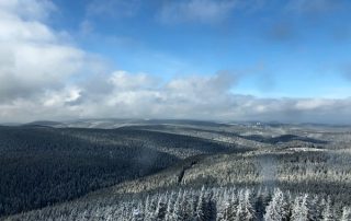 Fernblick nach Oberhof