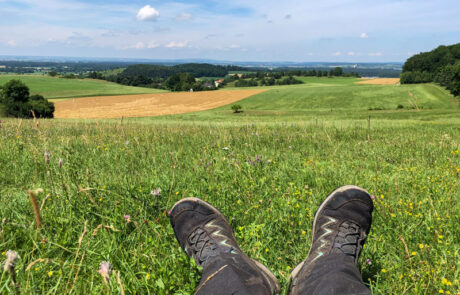 Pause auf dem Mähhorn