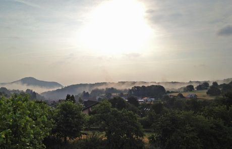 Sonnenaufgang in Rumbach