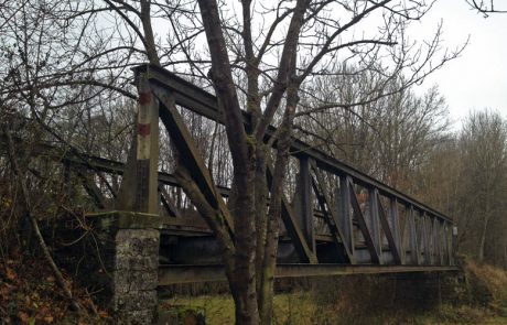 Verlassene Eisenbahnbrücke Westernhausen