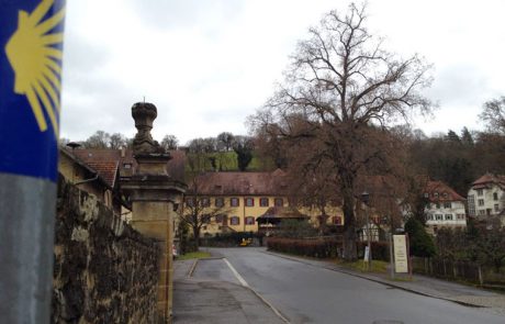 Ankunft im Kloster Schöntal