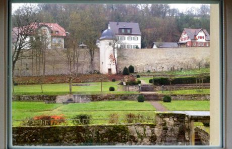 Blick aus dem Kosterzimmer