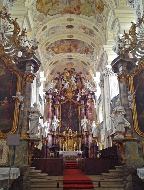 Hochaltar der Klosterkirche Schöntal